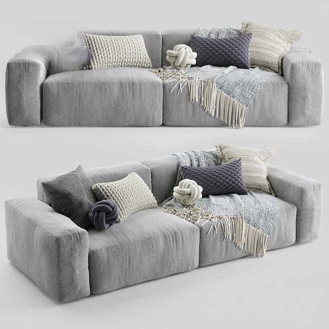 Grey Modern Sofa sofa