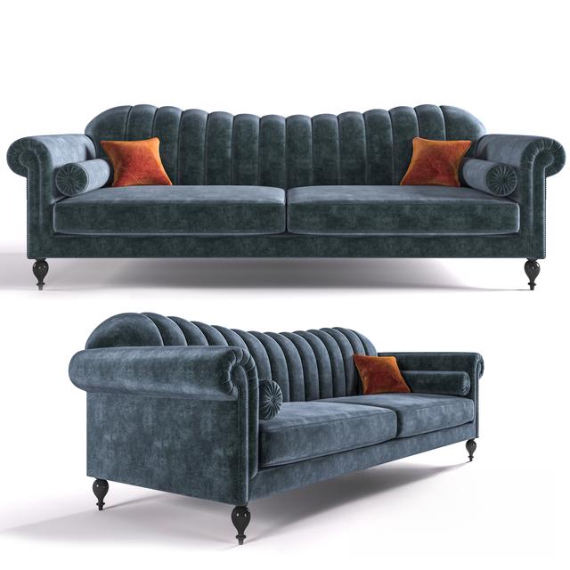 Classic Blue Sofa sofa