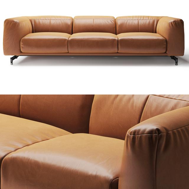 Brown Leather Sofa sofa