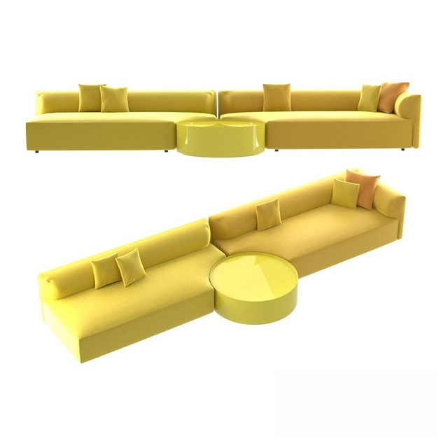 Yellow Modular Sofa sofa