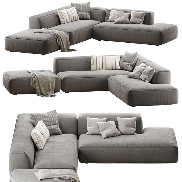 Grey Modular Sectional Sofa sofa