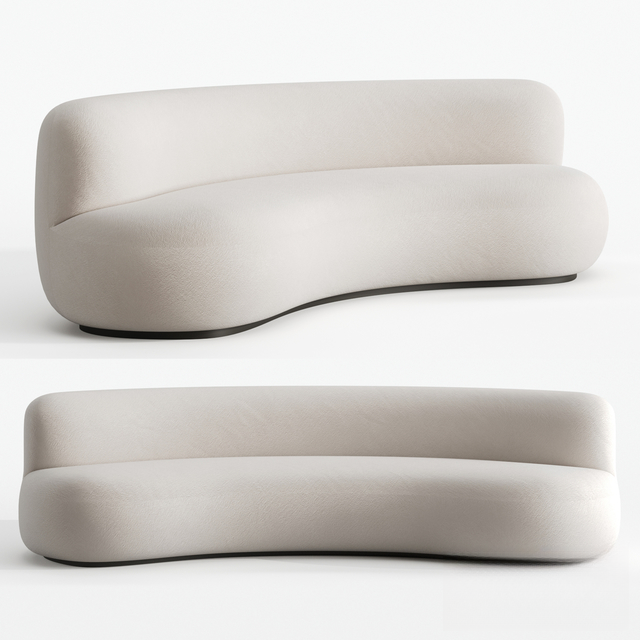 Curved Minimalist Sofa sofa