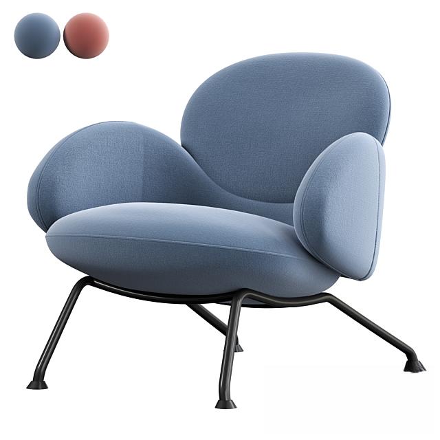 Blue Modern Chair singlesofa