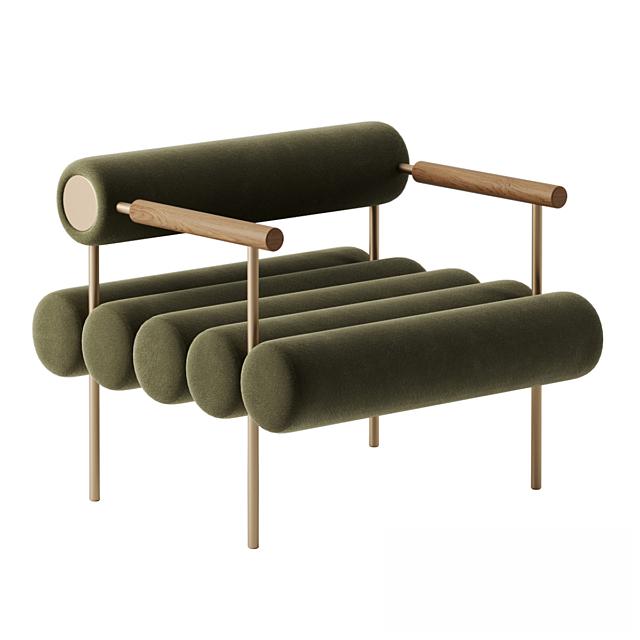Modern Green Chair singlesofa
