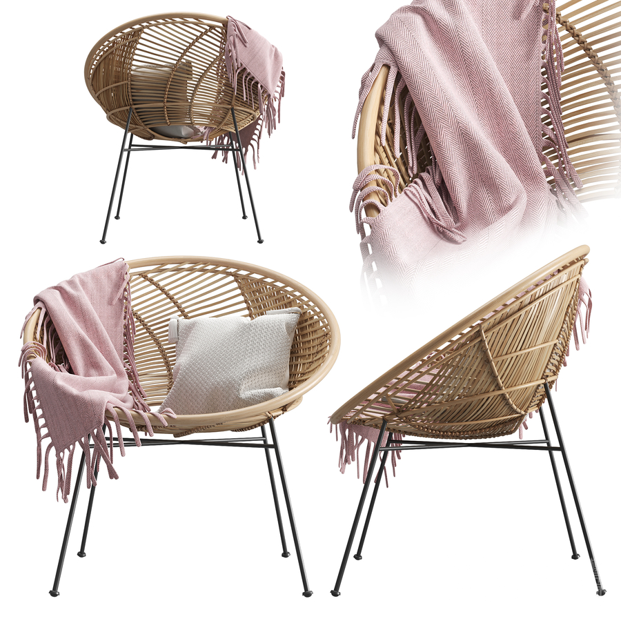 Wicker Chair Modern singlesofa