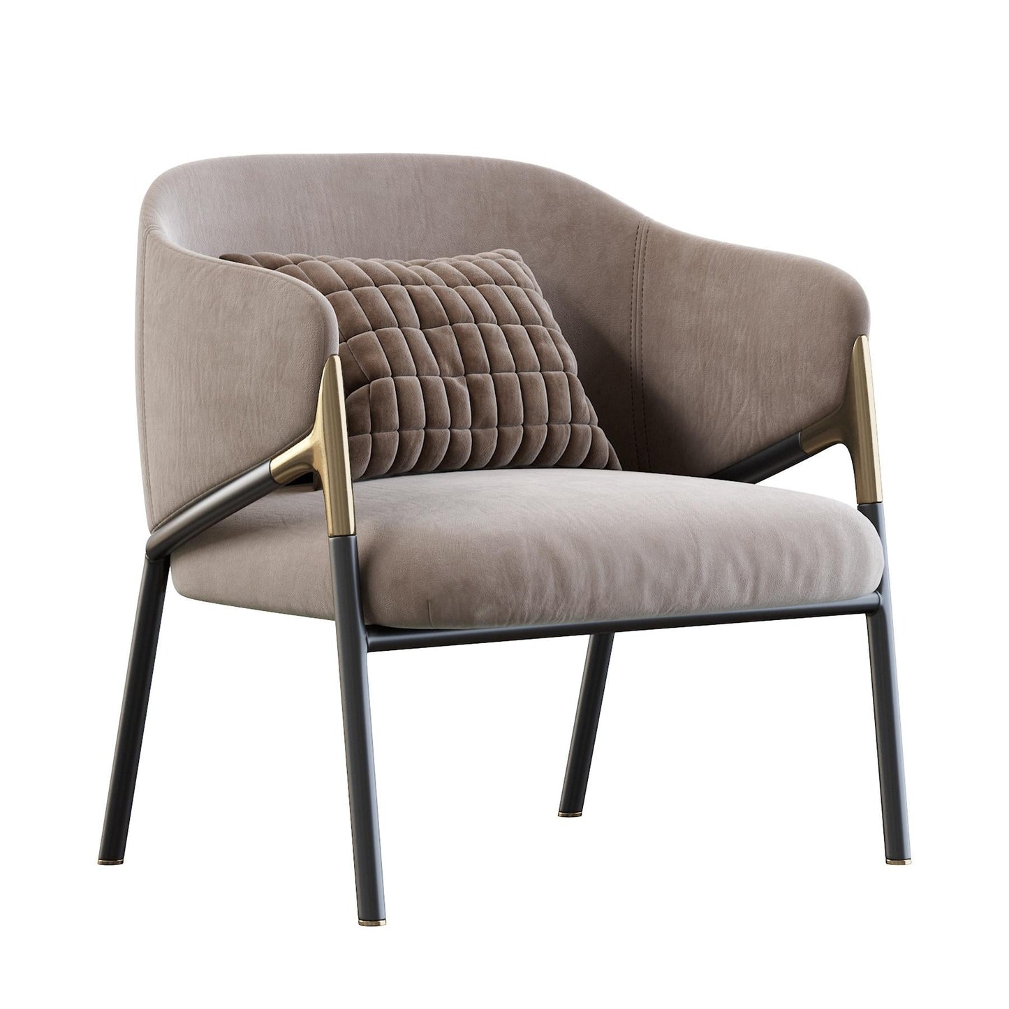 Modern Chair Velvet singlesofa