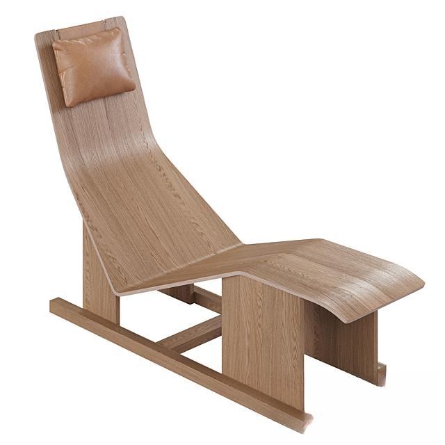 Wooden Lounge Chair singlesofa