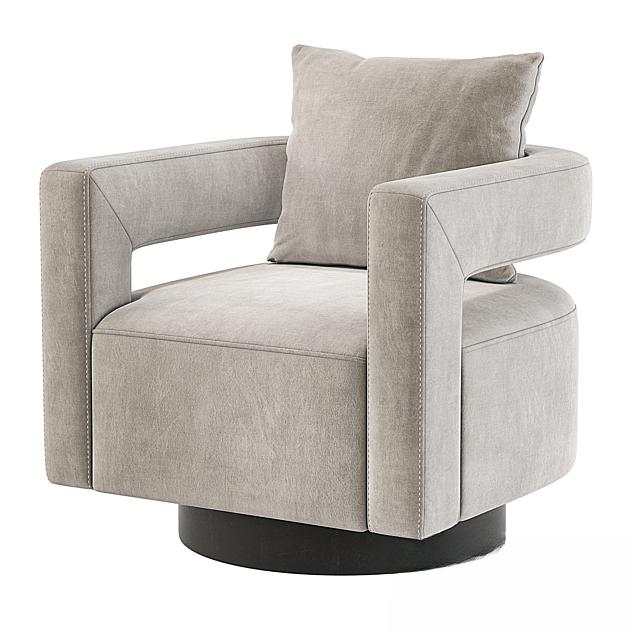 Round Swivel Chair singlesofa