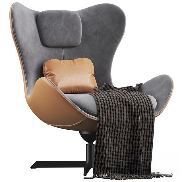 Grey Modern Chair singlesofa