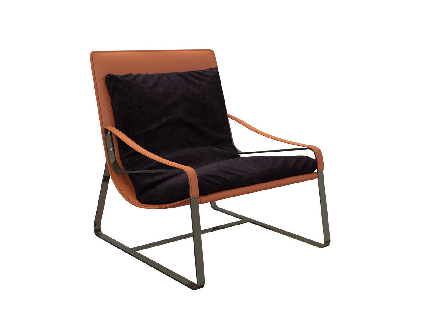 Brown Modern Chair singlesofa