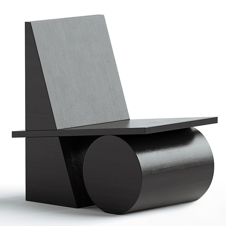 Modern Black Chair singlesofa