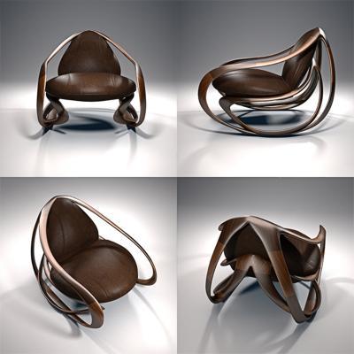 Modern Brown Chair singlesofa