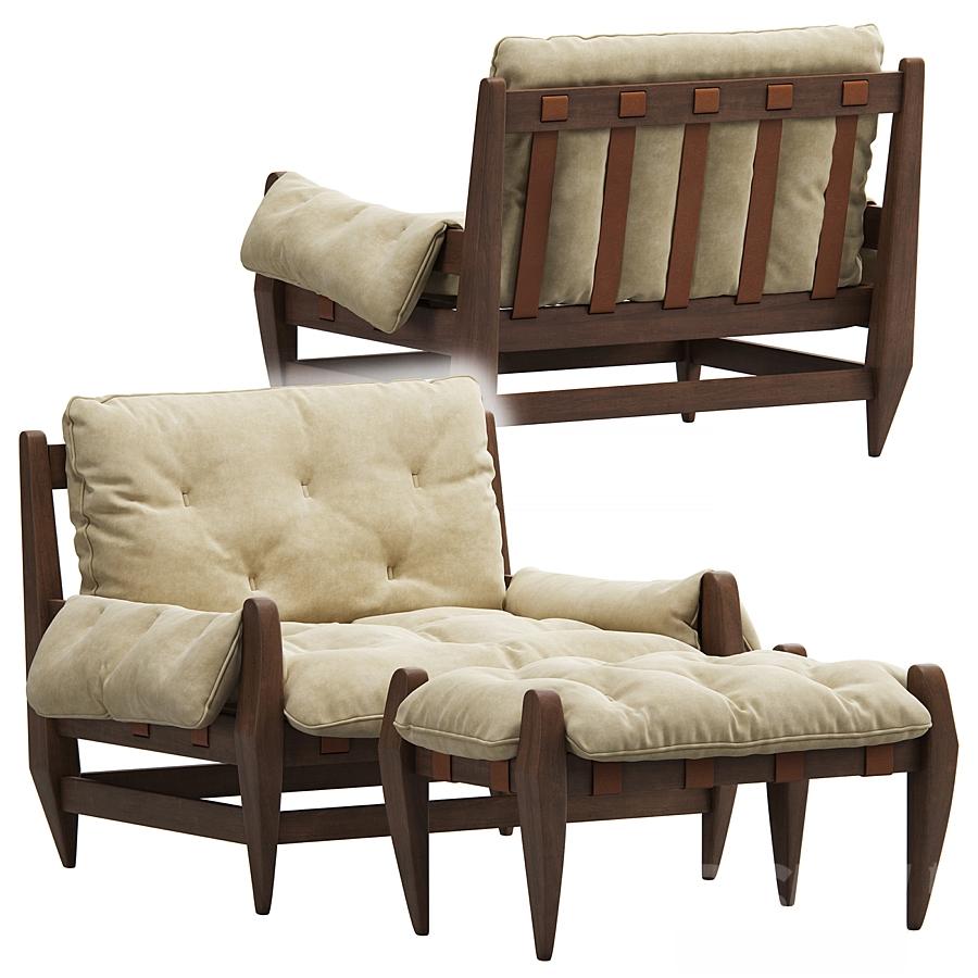 Modern Wood Chair singlesofa