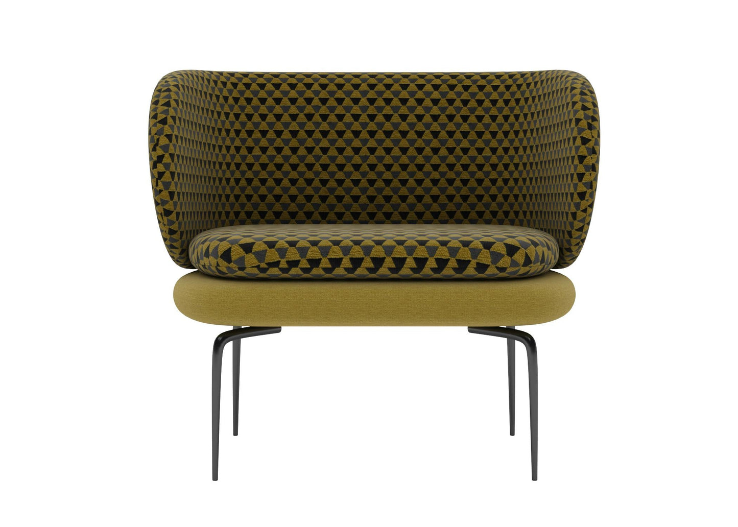Geometric Patterned Chair singlesofa