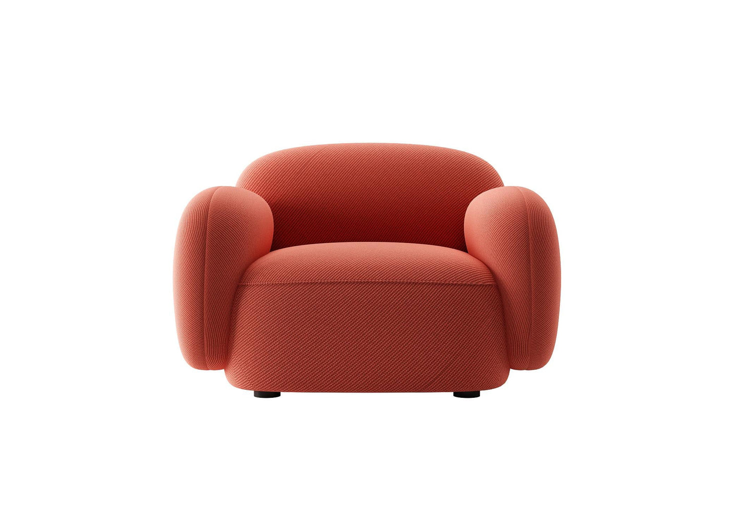 Orange Modern Sofa singlesofa