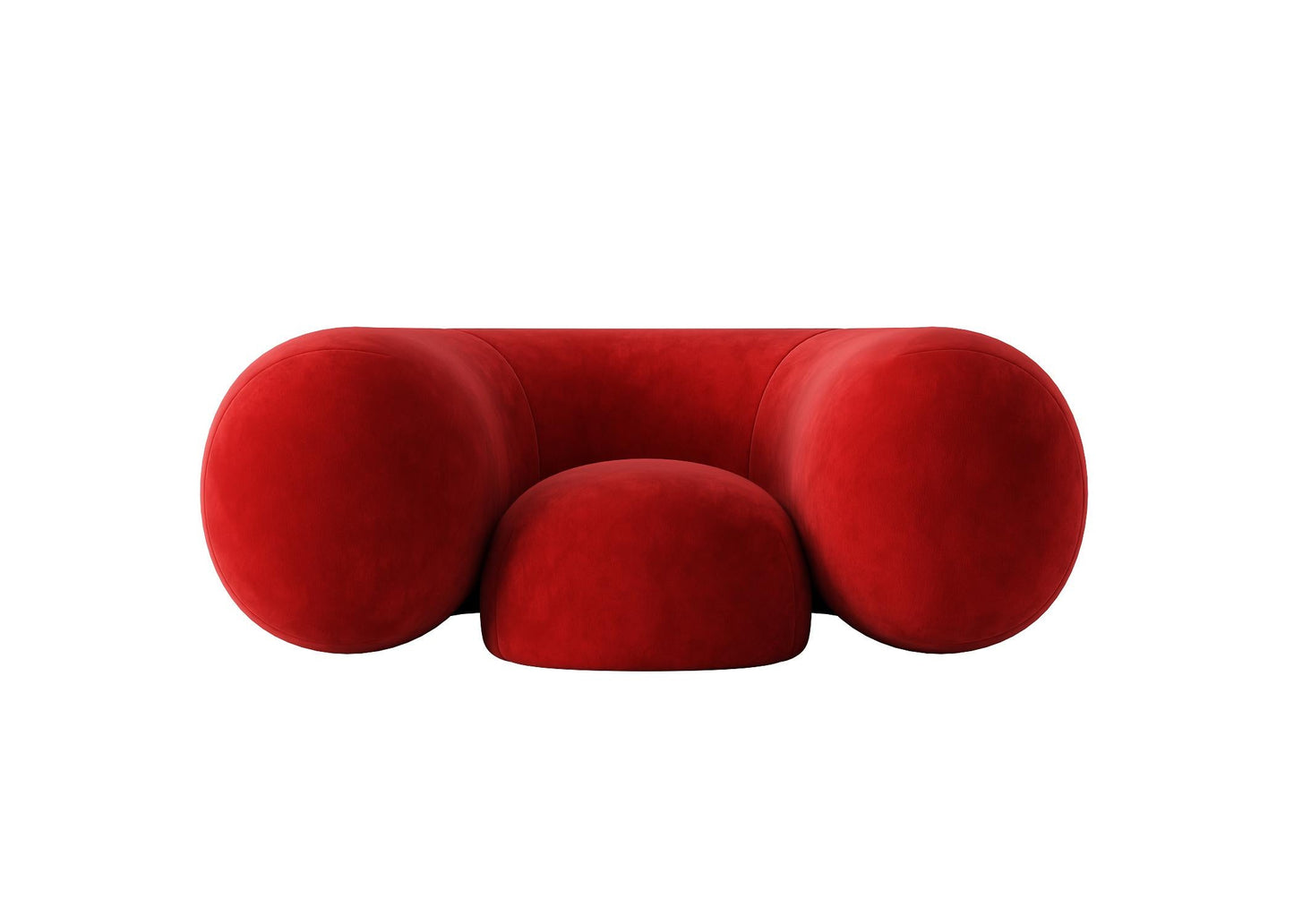 Red Modern Sofa singlesofa