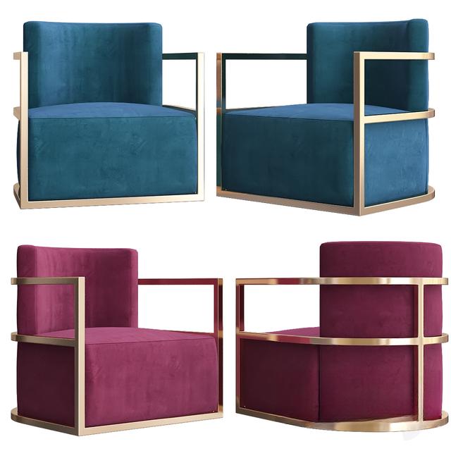 Velvet Modern Chair singlesofa