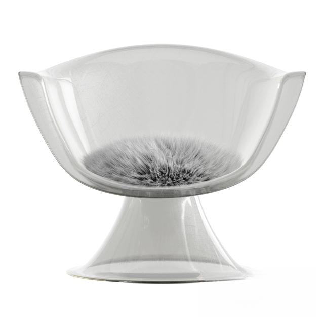 Modern Transparent Chair singlesofa