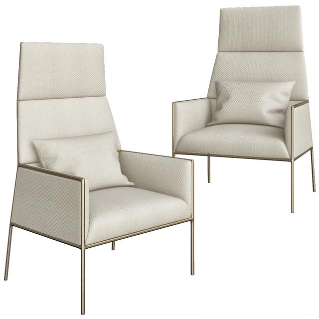 Modern Tall Armchair singlesofa
