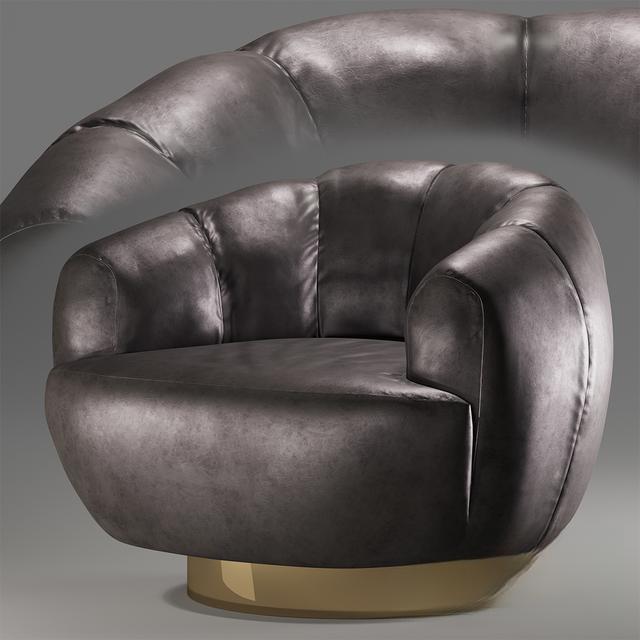 Leather Modern Chair singlesofa