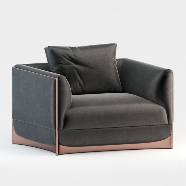 Modern Grey Sofa singlesofa