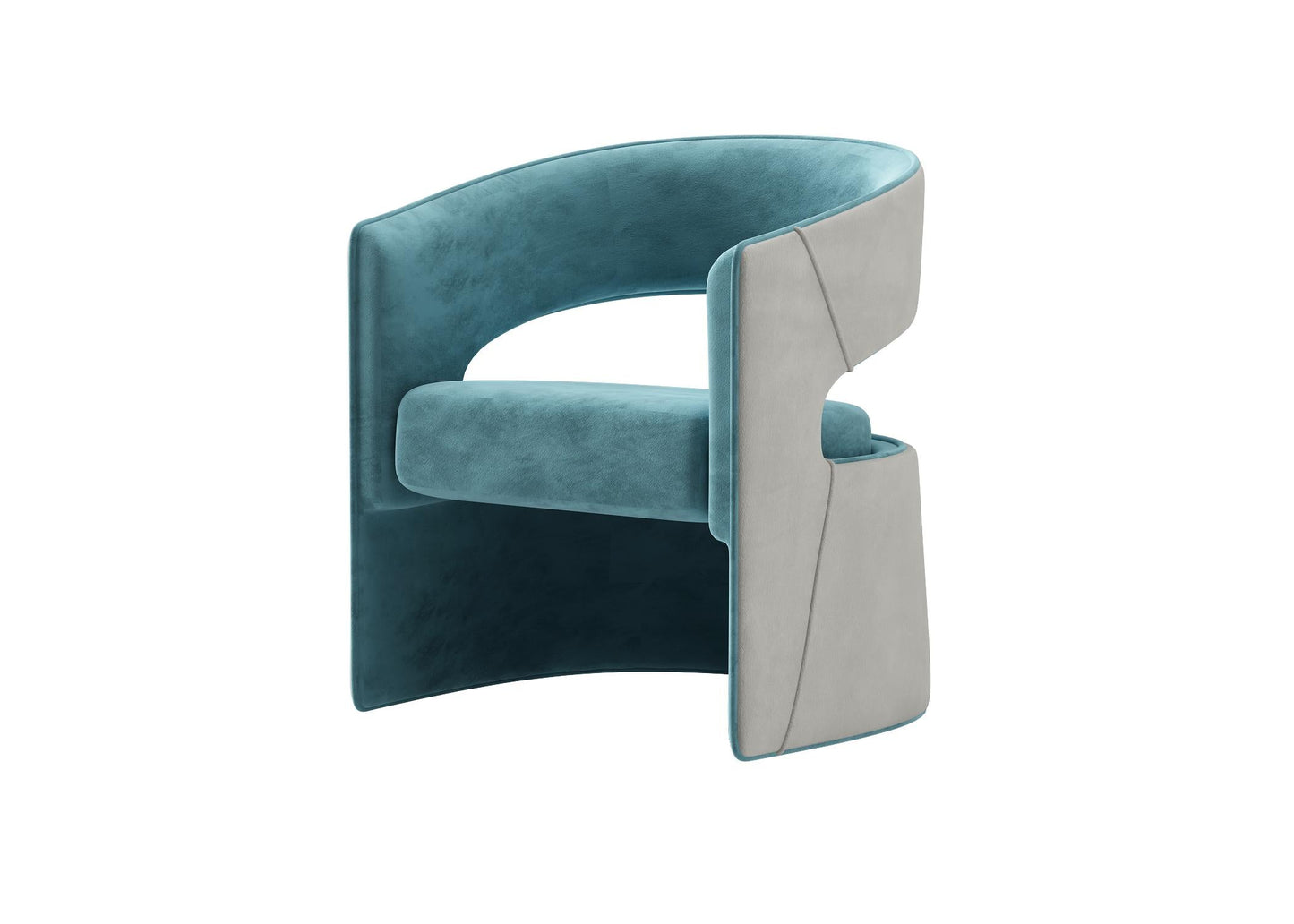 Modern Geometric Chair singlesofa