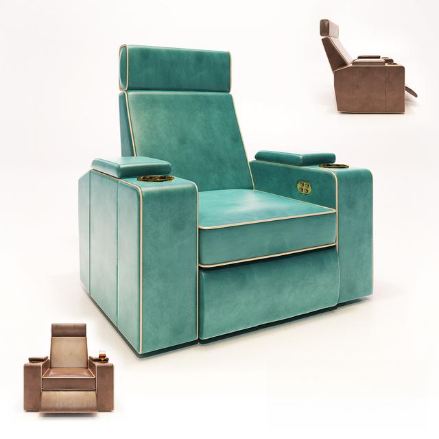 Green Leather Chair singlesofa