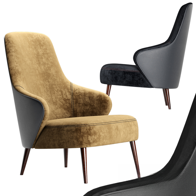 Velvet Modern Chair singlesofa