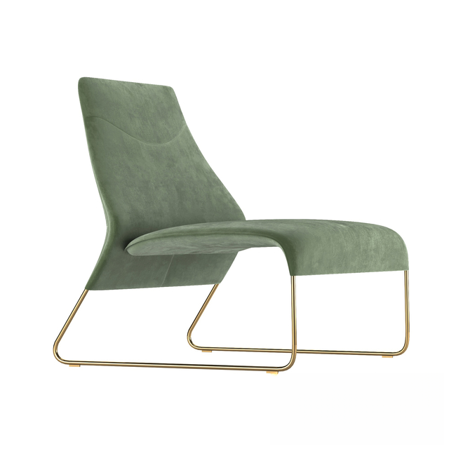 Green Modern Chair singlesofa