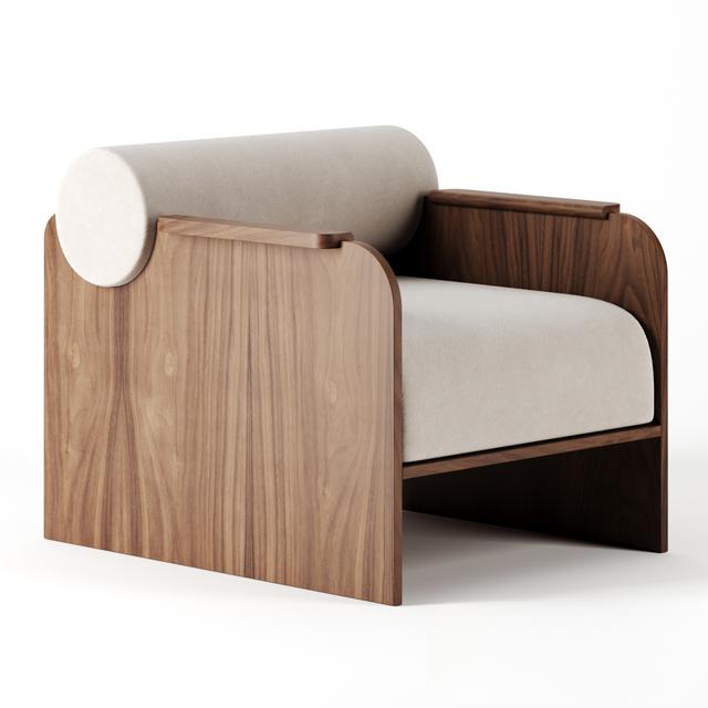 Modern Wood Chair singlesofa