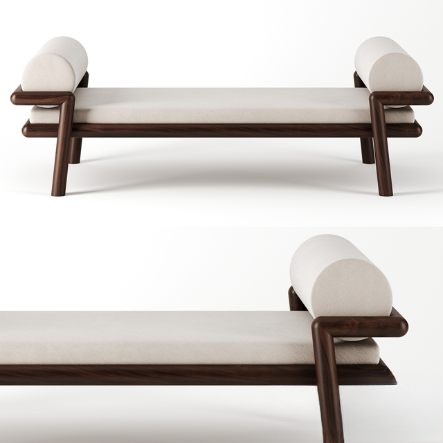 Modern Minimalist Bed singlesofa