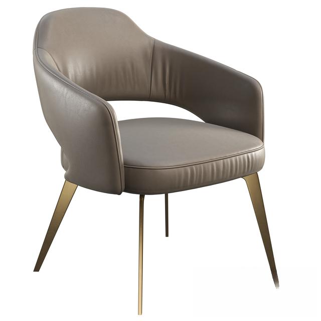 LeatherModernChair singlesofa