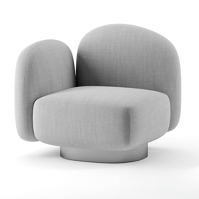 Grey Modern Chair singlesofa
