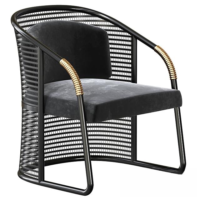 Black Metal Chair singlesofa