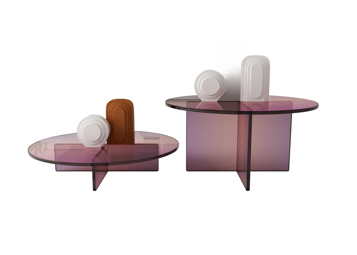 Round Geometric Teatable table