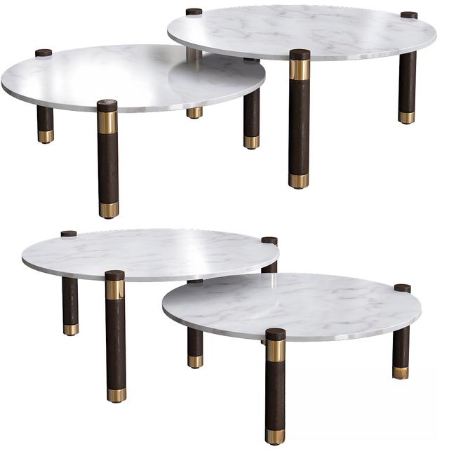 Roundmarbleteatable table