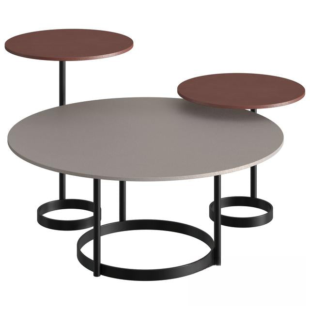 Round modern teatable table