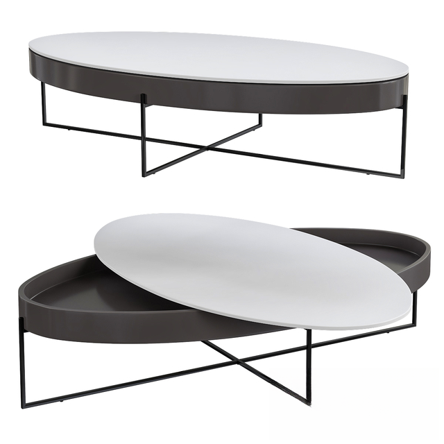Oval Modern table