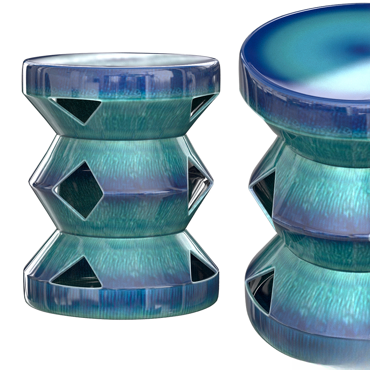 Geometric Modern Teatable table