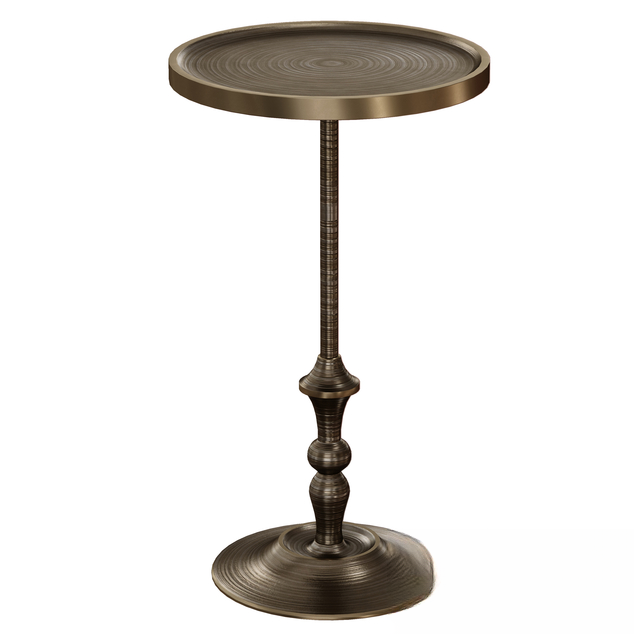 Round Metal Teatable table