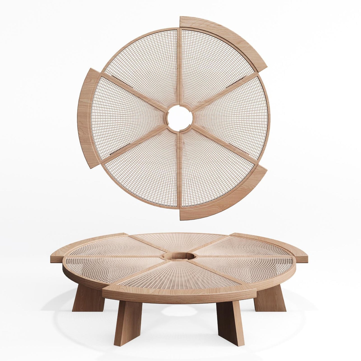 Round Modern Teatable table