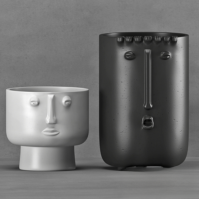 Face Abstract Modern table