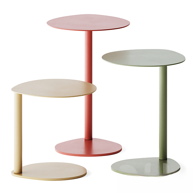 Round Colorful Teatable table