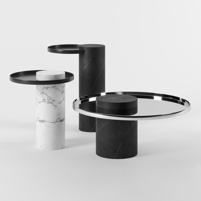 Marble Black Modern table