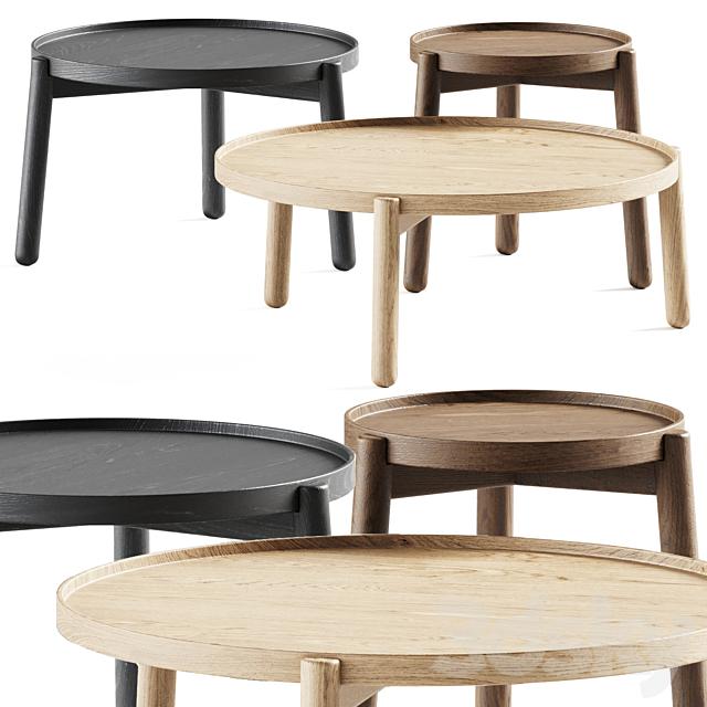 Round Wooden Teatable table