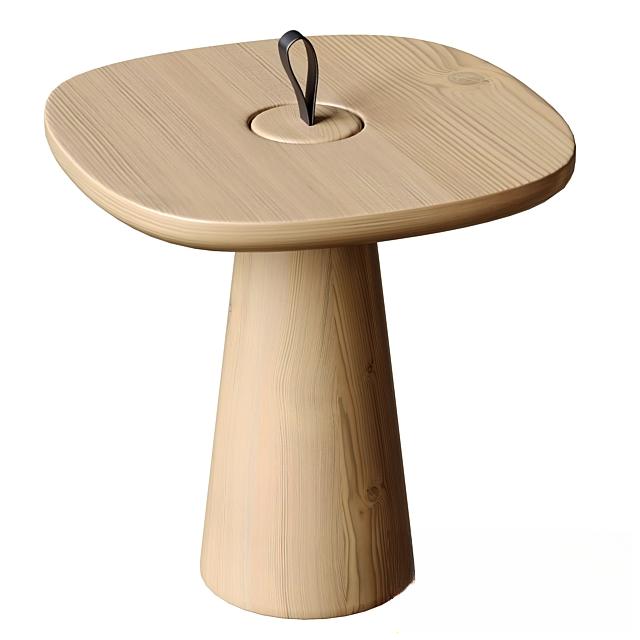 Round Teatable Wooden table