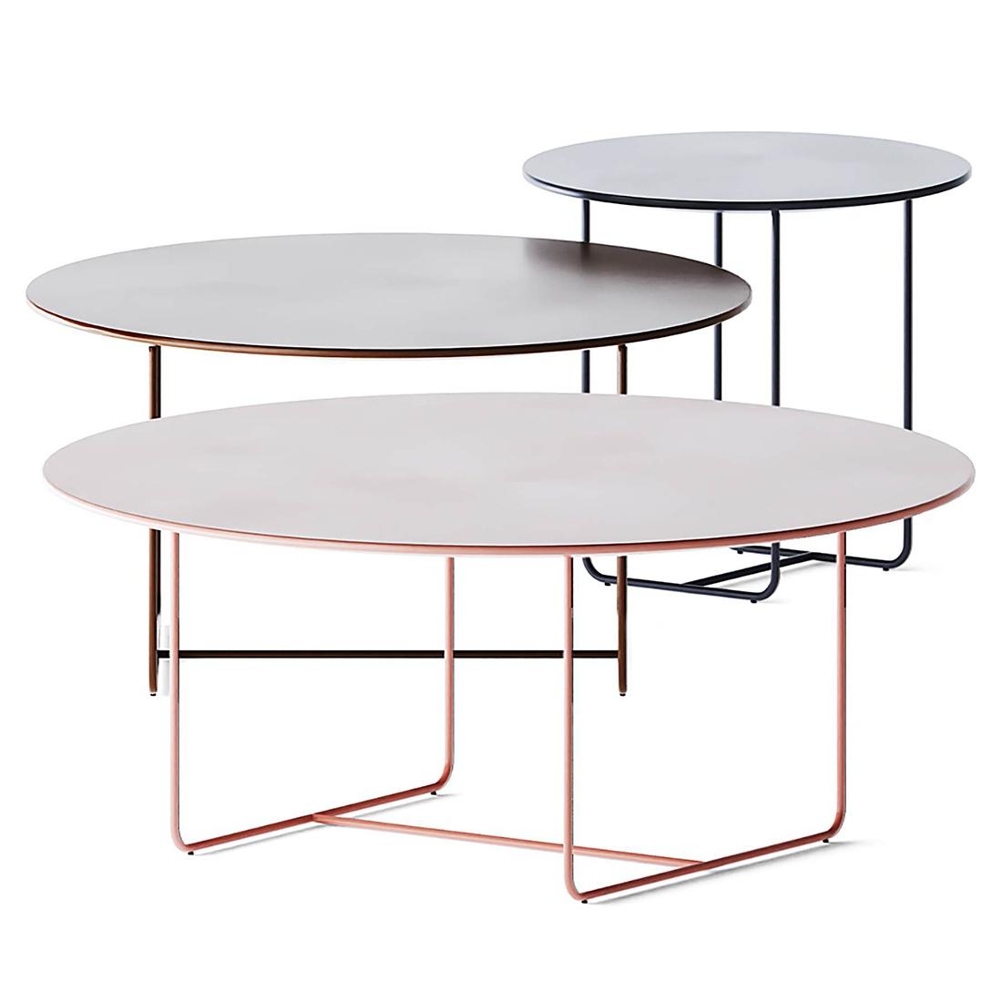 Round Metal Teatable table