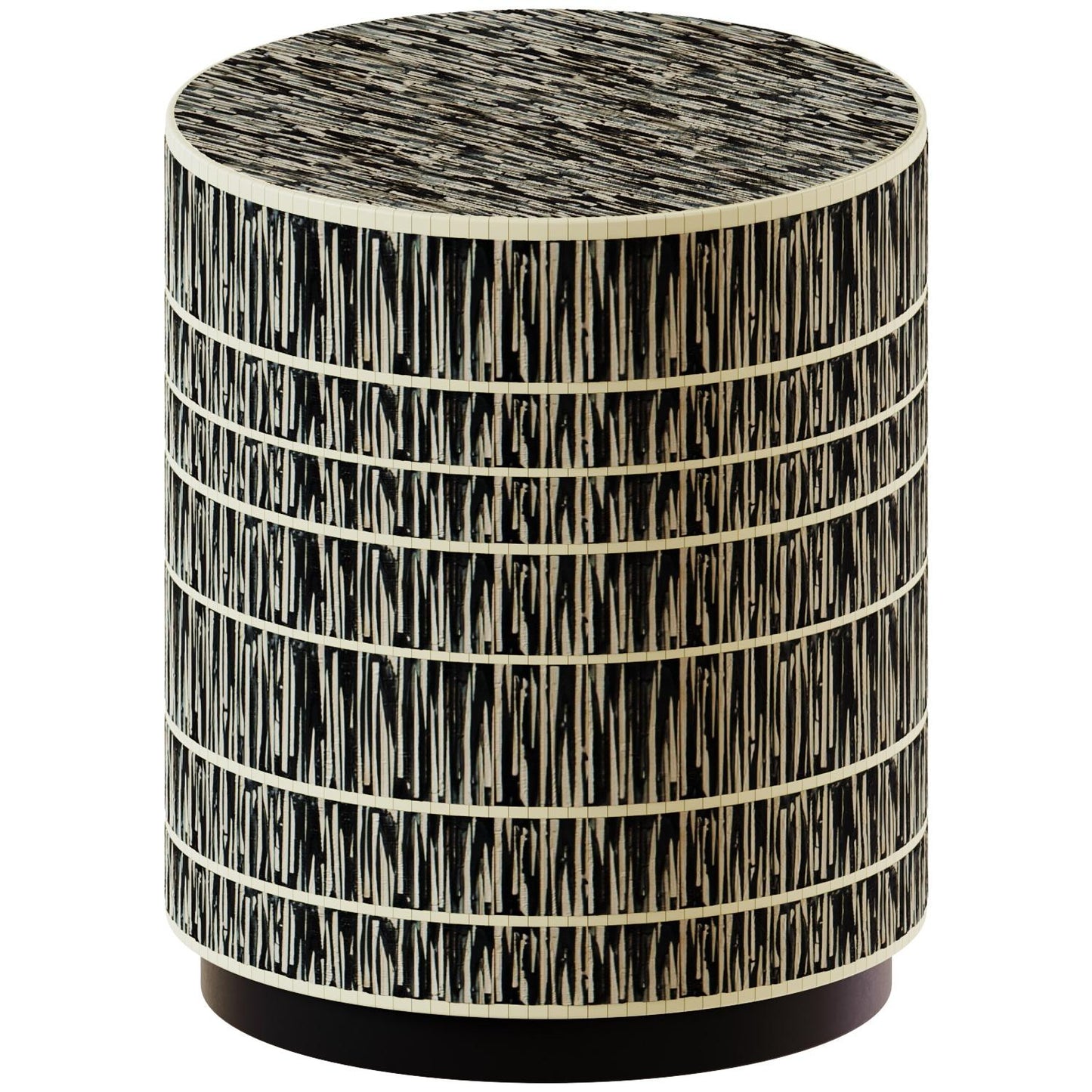 Geometric Circular Teatable table