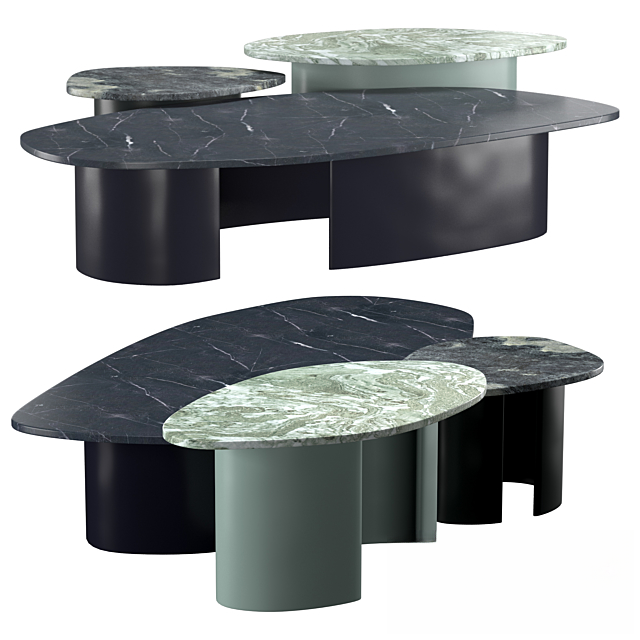 Marble Geometric Teatable table