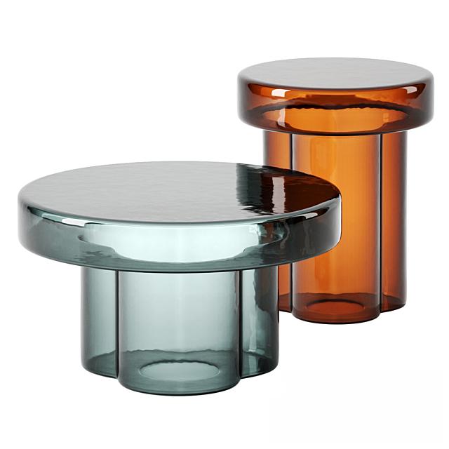 Modern Glass Teatable table